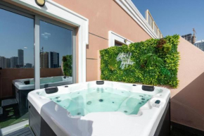 Private Jacuzzi - 1 bedroom - JVC